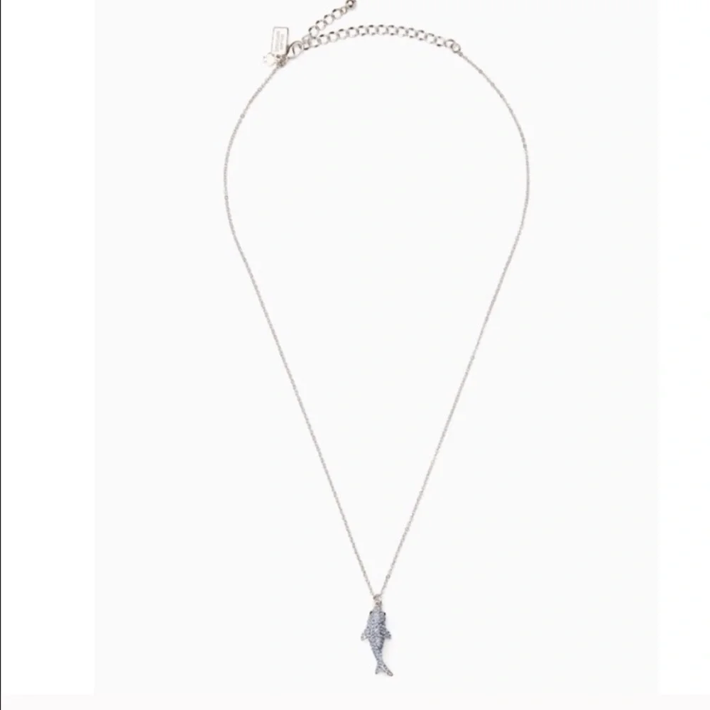 Kate Spade‎ California Dreaming Shark Necklace NWT - Picture 4 of 5